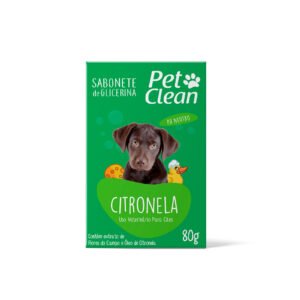 Jabon De Glicerina Citronela X 80 Grs Pet Clean