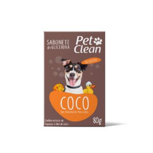 Jabon De Glicerina Coco X 80 Grs Pet Clean