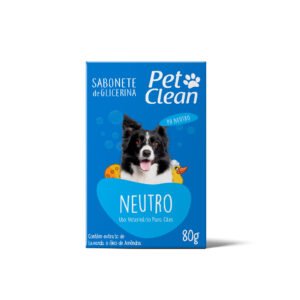 Jabon De Glicerina Neutro X 80 Grs Pet Clean